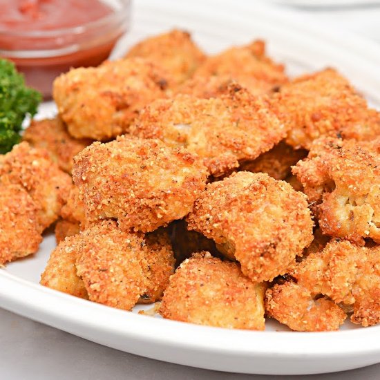 KETO AIR FRYER CHICKEN NUGGETS