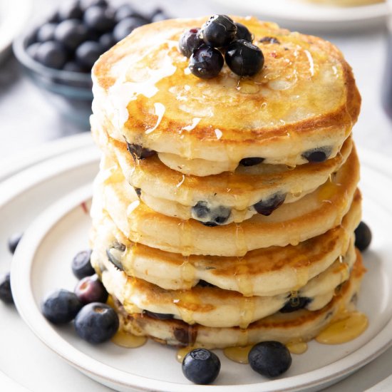 Vegan Blueberry Pancakes