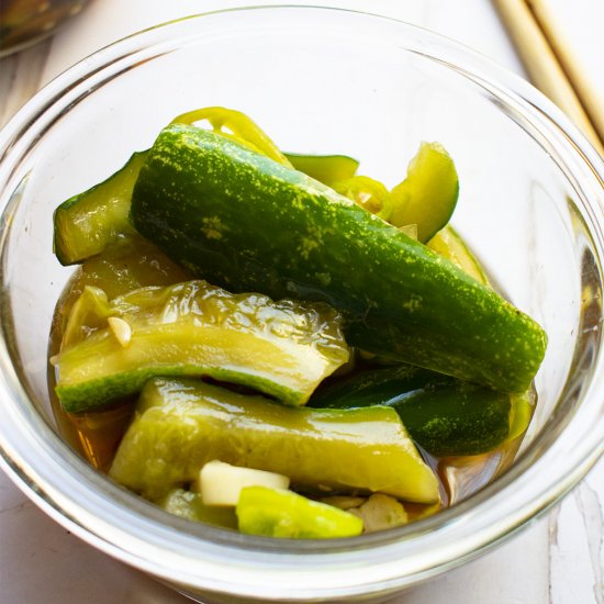 Pickled Cucumber Chinese Style