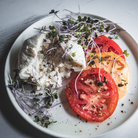 Tomato and Burrata Salad