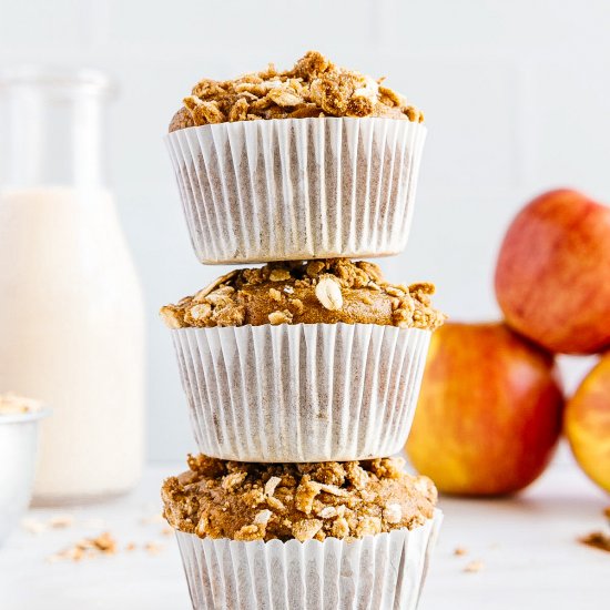 Vegan Apple Muffins