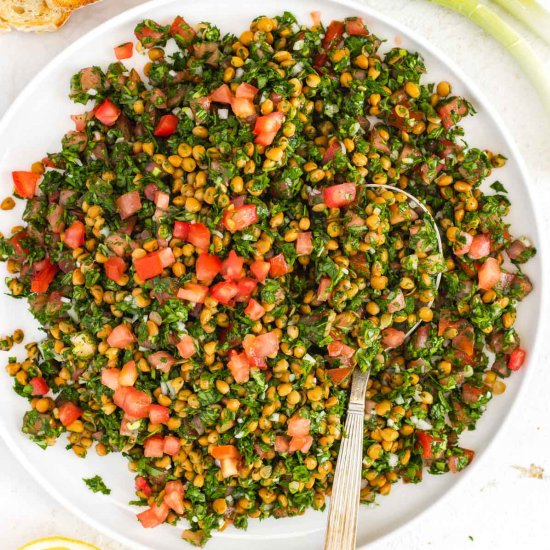 Easy Lentil Tabbouleh