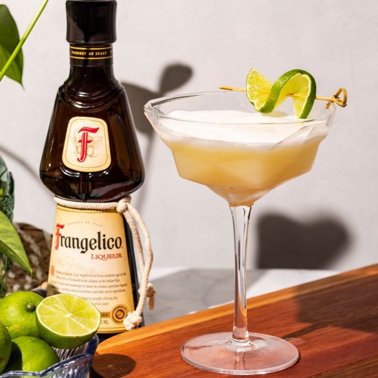 Hazelnut Frangelico Sour Cocktail