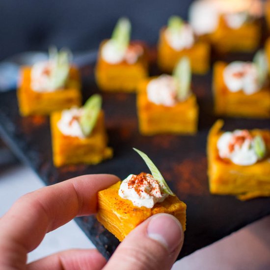 Sweet Potato Canapes