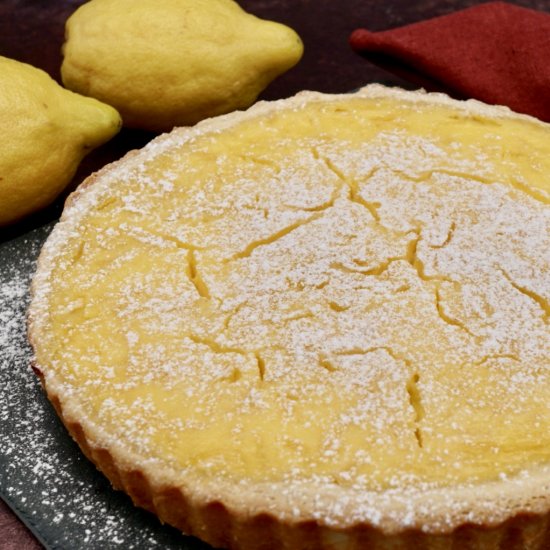 Lemon tart (tarte au citron)