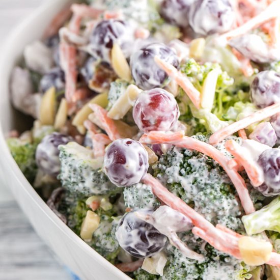 Extra Crunchy Broccoli Salad