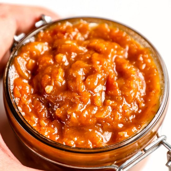 Delicious Apricot Chilli Chutney