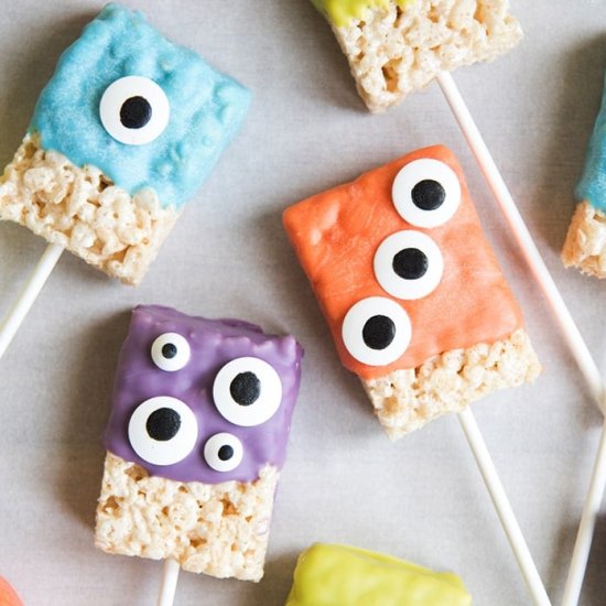 Monster Rice Krispie Treats