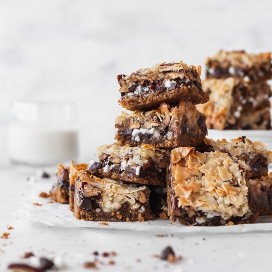 Vegan 7 Layer Magic Bars