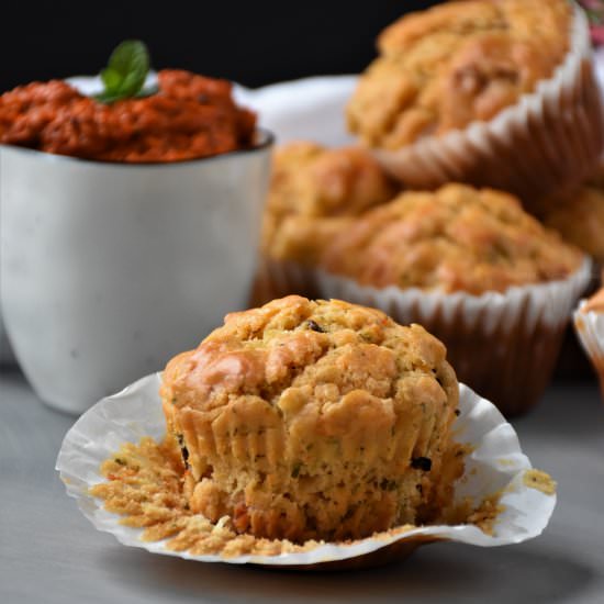 Broccoli & Chutney Muffins