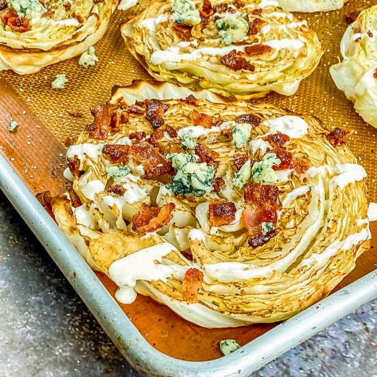 Loaded Cabbage Steaks