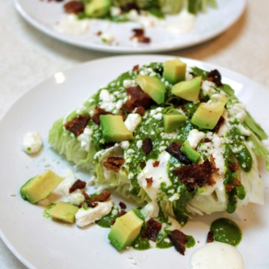 Chimichurri Wedge Salad