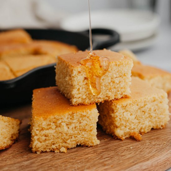 Cornbread without Buttermilk