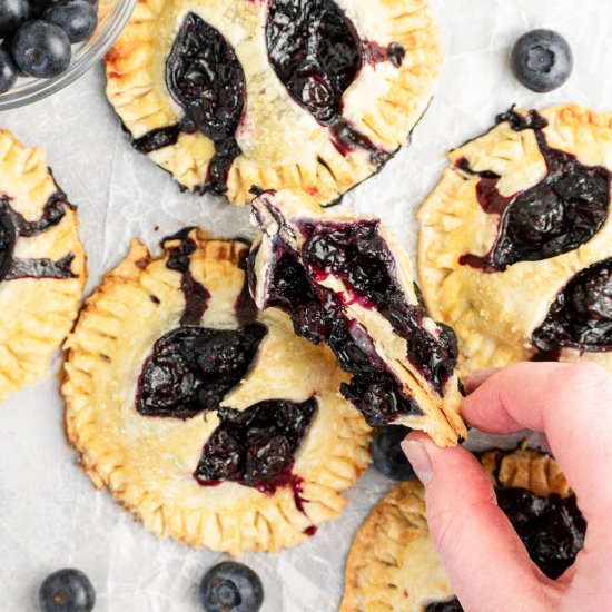 Mini Blueberry Pies