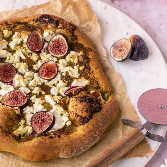 Fig and Goat Cheese Flatbread