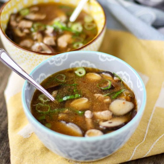 Hot and Sour Soup with Pork