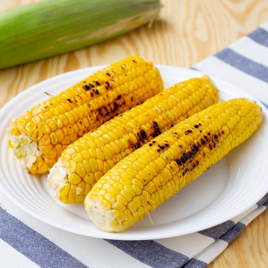 Grilled sweetcorn