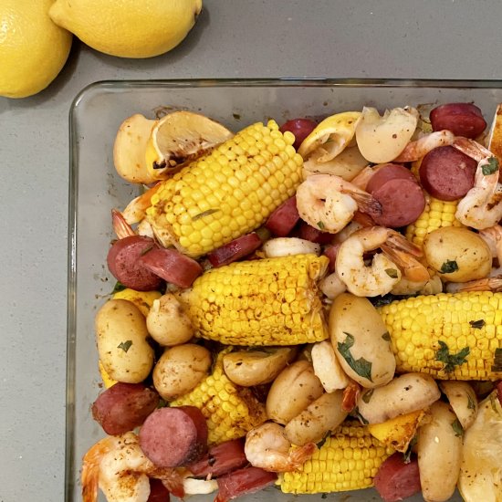 simple shrimp bake