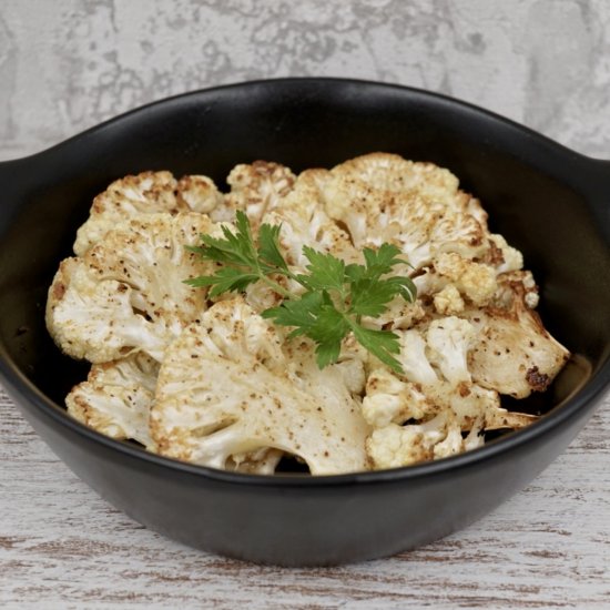 Spicy roast cauliflower