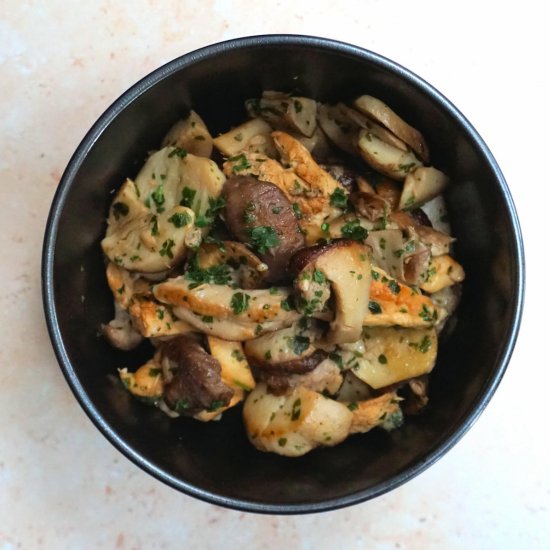 sauteed wild mushrooms