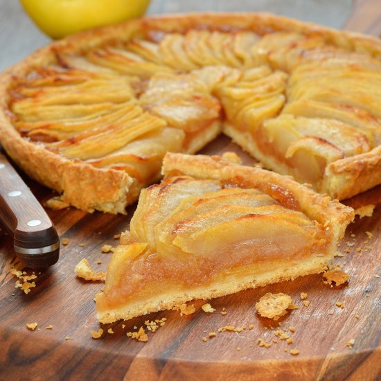 Apple Brown Butter Custard Tart