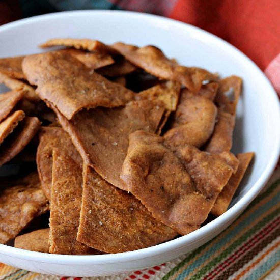 Garlic and Sea Salt Pita Chips