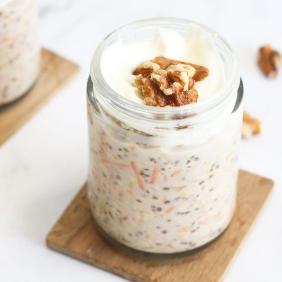 Carrot Cake Overnight Oats