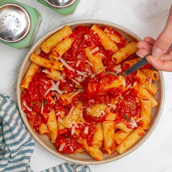 Rigatoni Arrabbiata