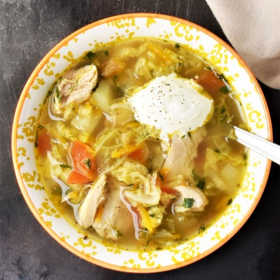 Chicken and Cabbage Soup