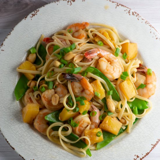 Pineapple Shrimp Noodles