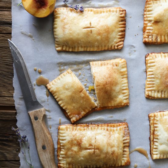 Cinnamon Brown Sugar Peach Pop Tart