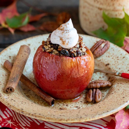 Air Fryer Baked Apples