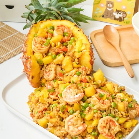 Pineapple Shrimp Fried Rice