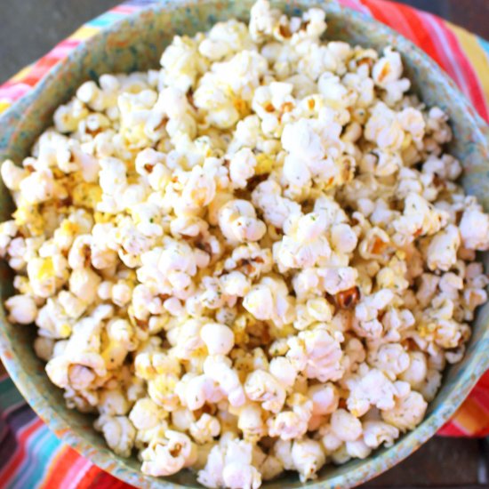 Dill Pickle Popcorn