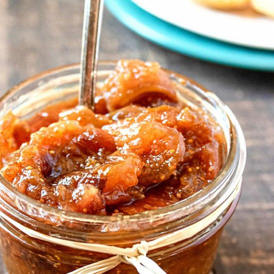 Easy Homemade Vanilla Fig Jam