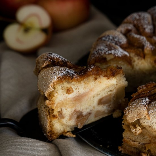 Simple Cinnamon Apple Cake