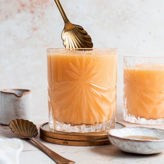 The BEST 3-Ingredient Papaya Milk