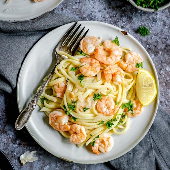 Shrimp Scampi Without Wine