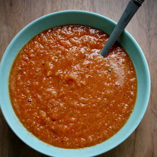 Tomato Lentil Bisque