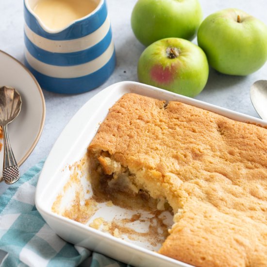 Eve’s Pudding: Apple Sponge Pudding