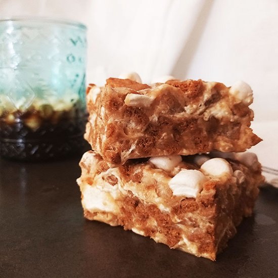 Biscoff Rocky Road