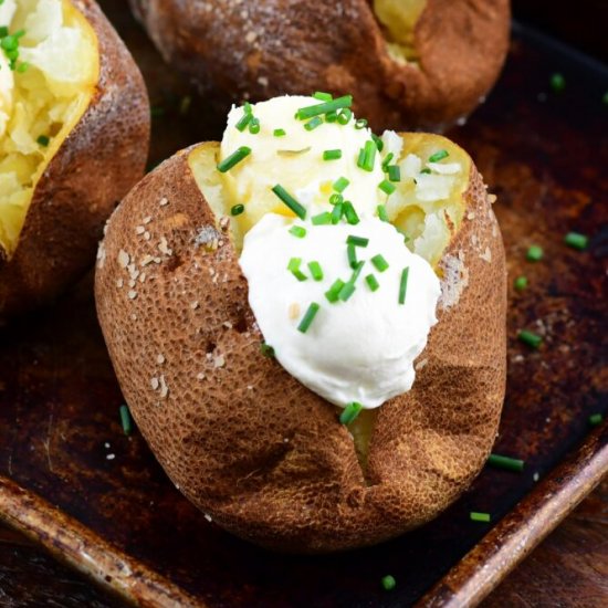 Smoked Baked Potato