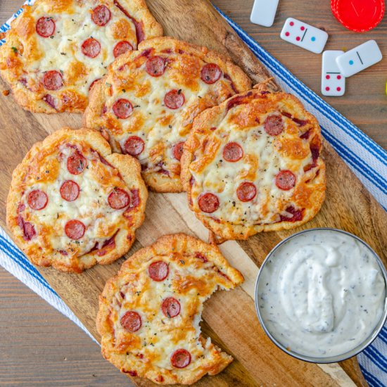 Easy Low Carb Mini Pizzas