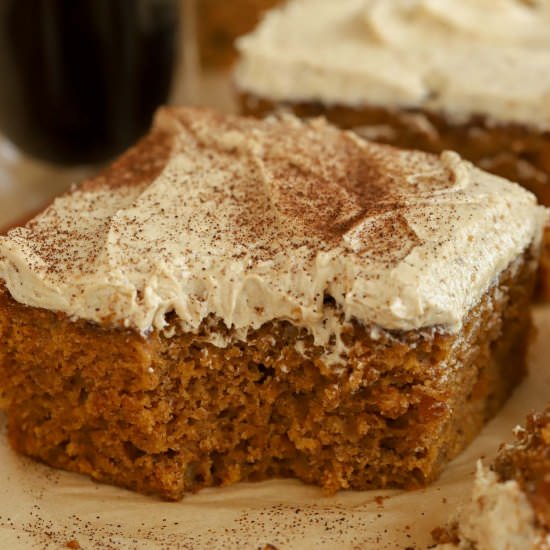 Pumpkin Spice Latte Cake