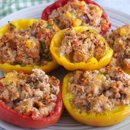 Tuna Stuffed Tomatoes