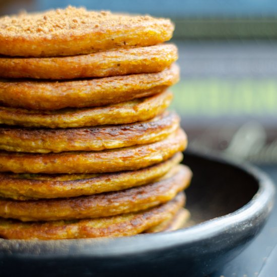 Vegan Pumpkin Pancakes