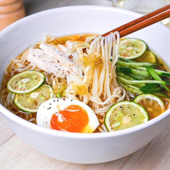 Chicken Somen Noodle Soup