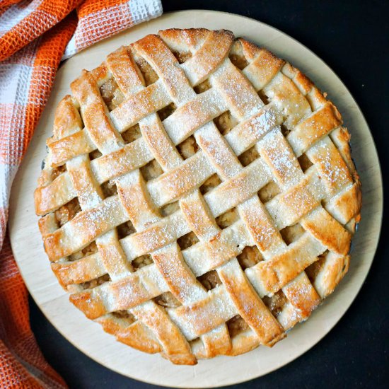 Lattice Apple Pie