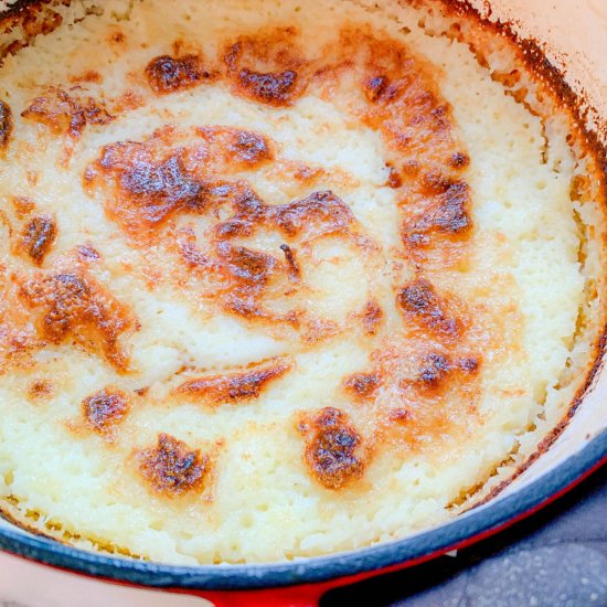 Parmesan Crusted Mashed Potatoes