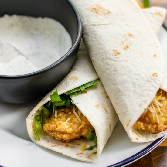 Crispy Ranch Snack Wraps